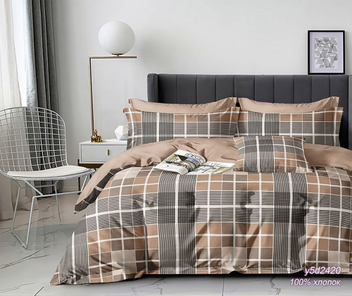 КПБ Поплин на резинке Арт. y5d2420